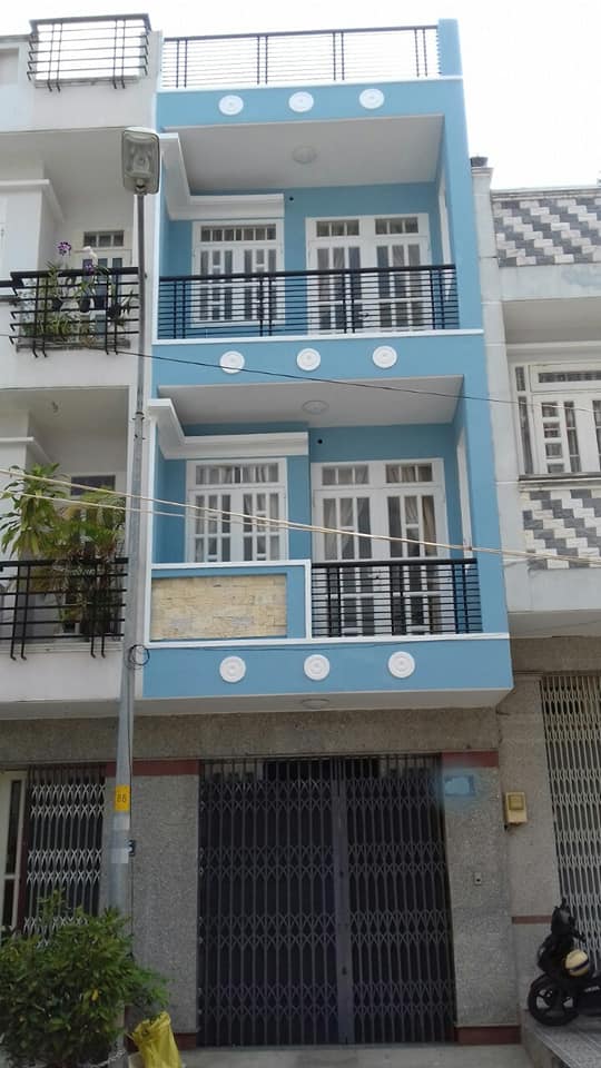 Bán nhà mặt tiền đường số, khu tái định cư Lý Chiêu Hoàng,